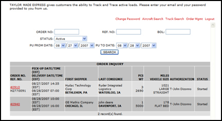 managing orders